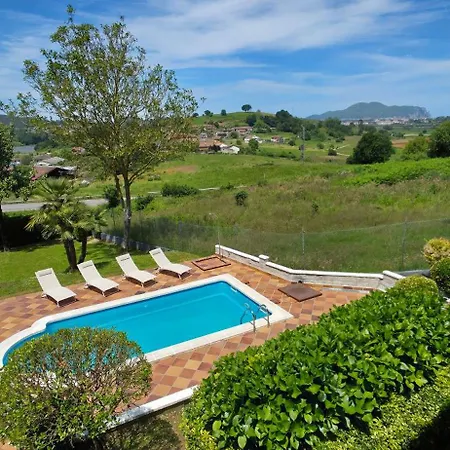 Villa Casa Viero - Con Jardin & Piscina Carasa