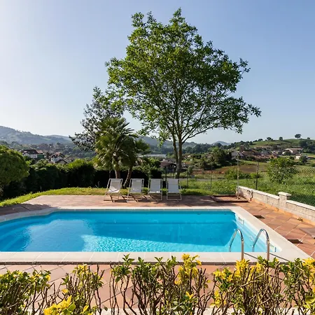 Casa Viero - Con Jardin & Piscina Carasa